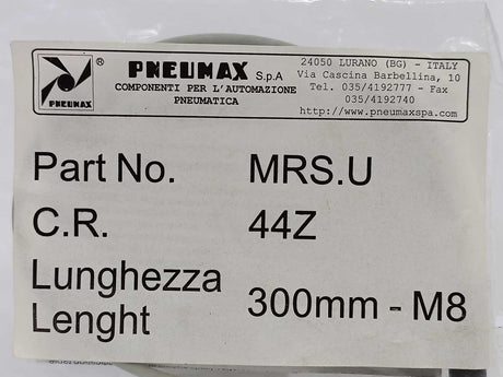 Pneumax MRS.U Reed Switch Sensor