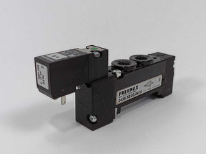 Pneumax 2435.52.00.29.12 G1/8 18mm FLAT 5/2 External Solenoid/Spring