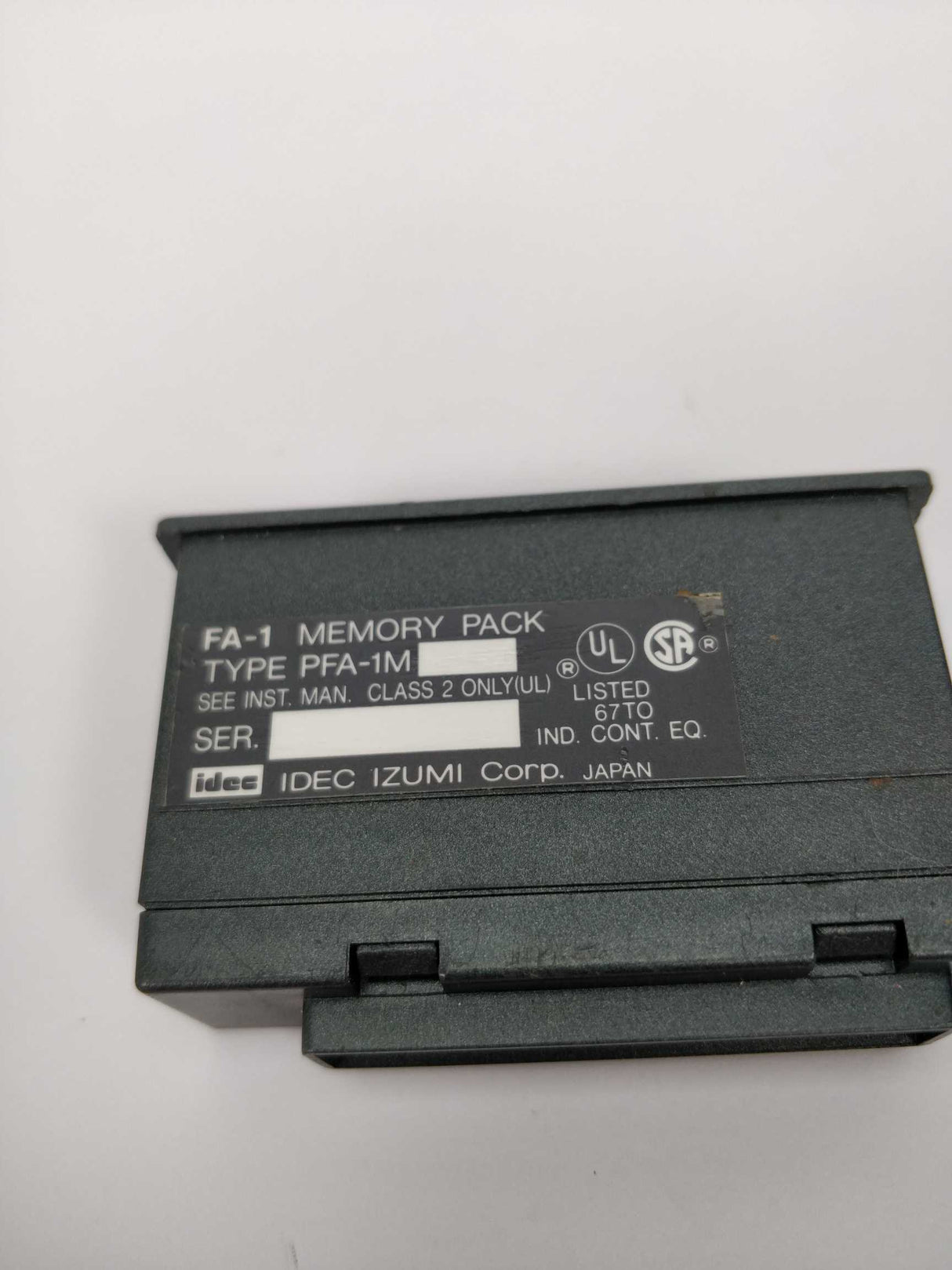 Idec PFA-1M FA-1 memory pack 1K ram