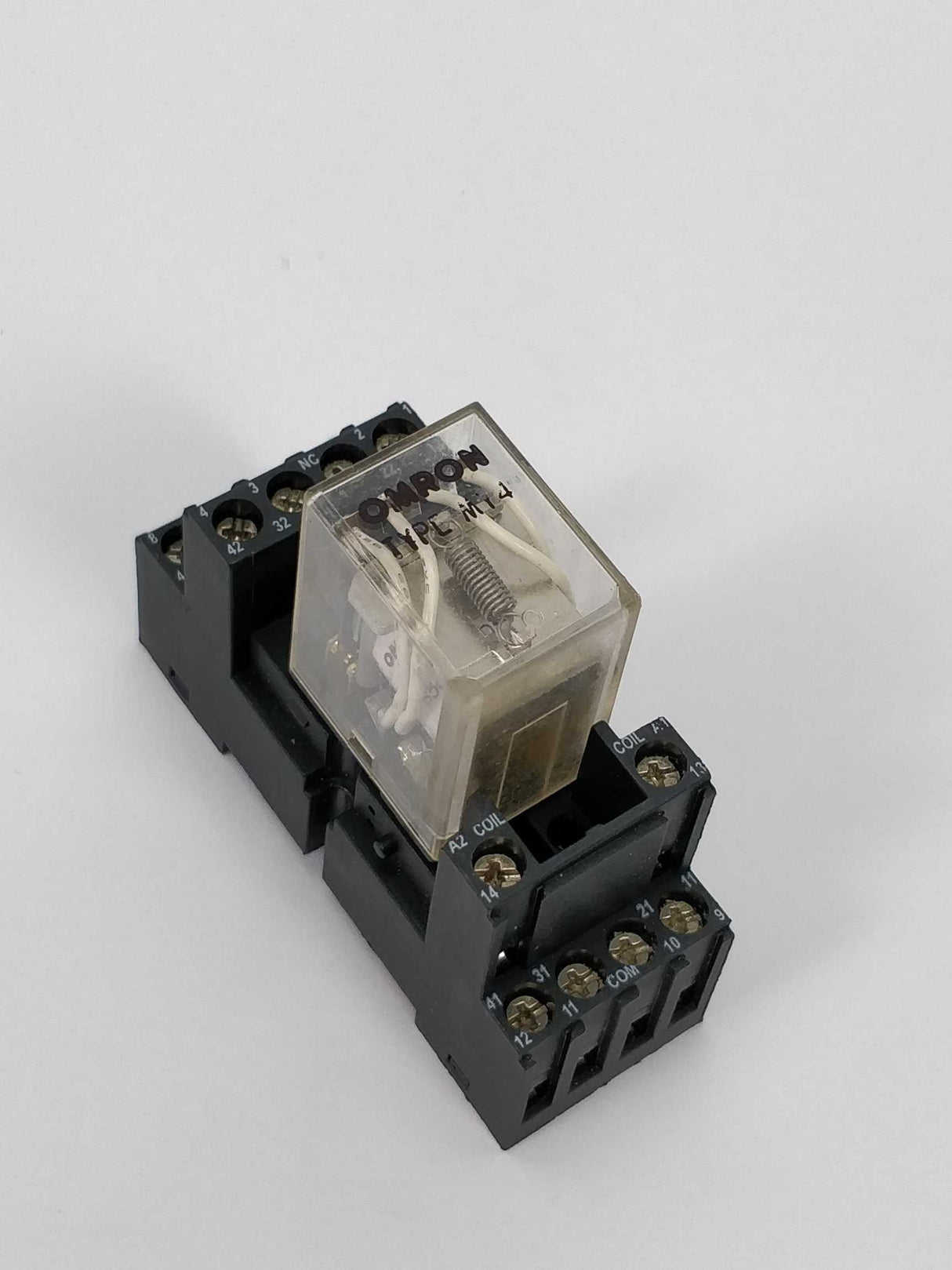 Custom Connector ES15/4N Relay socket + Omron MY4 relay 4pcs