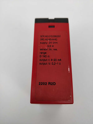 PR Electronics 2202 R2D Serial No. 010296291 R/I Transmitter