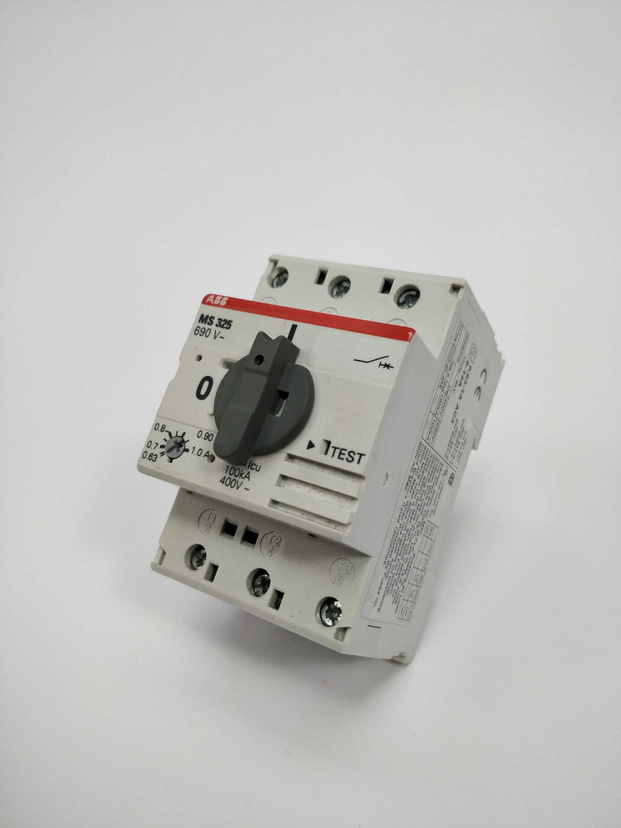 ABB MS 325 Motor starter 690V, 0.63-1.0A