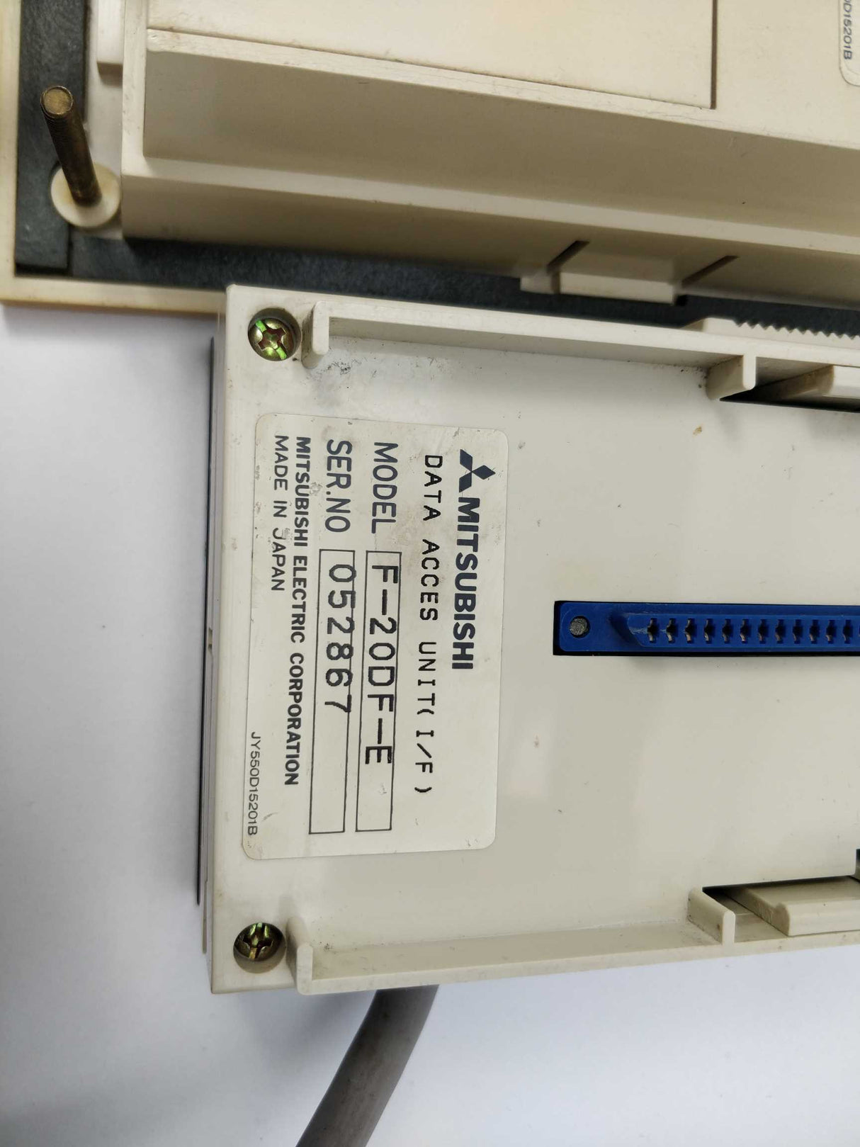 Mitsubishi MELSEC F-20DU with MELSEC F-20DF DATA ACCESS UNIT