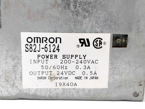 OMRON S82J-6124 Power supply