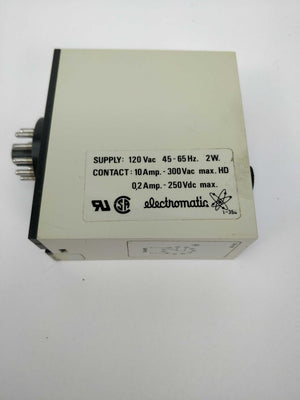 Electromatic SA 105 120 Delay On Operate Timer