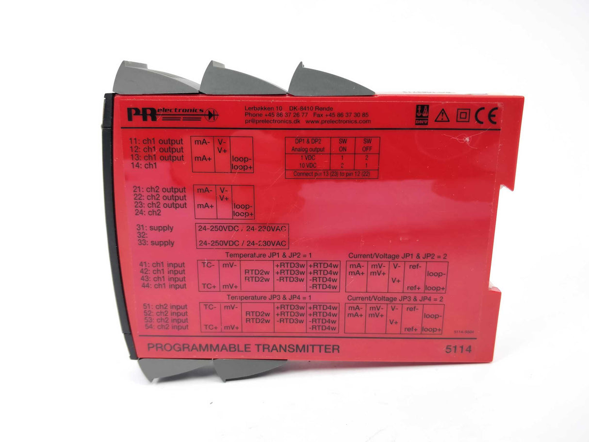 PR 5114 A_A Programmable transmitter 5114A