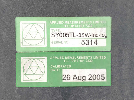 Synectic SY005TL-3SW-lnd-log SY005T batch controller