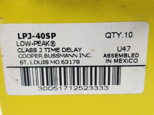 Cooper Bussmann LPJ-40SP U47 Fuse by Eaton