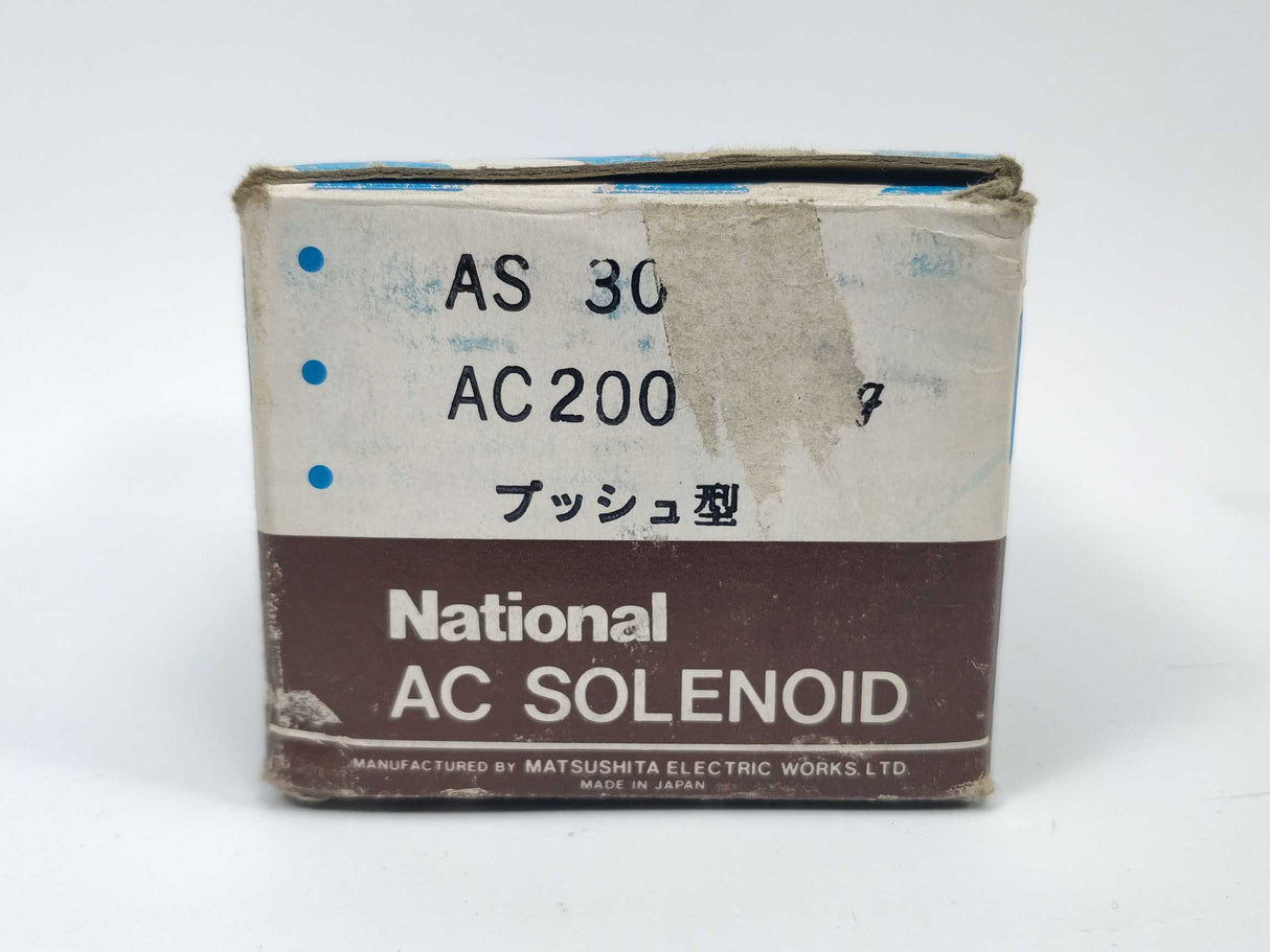 Matsushita  AS30222 National AC solenoid