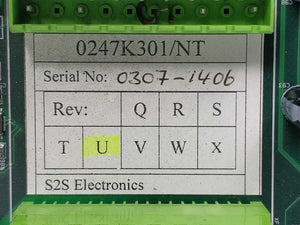 S2S Electronics 0247K301NT Control PCB