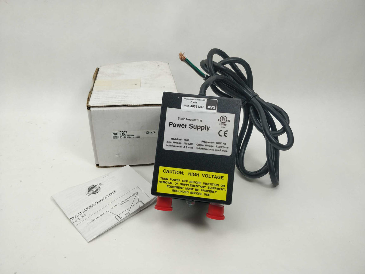 Exair 7907 Power supply