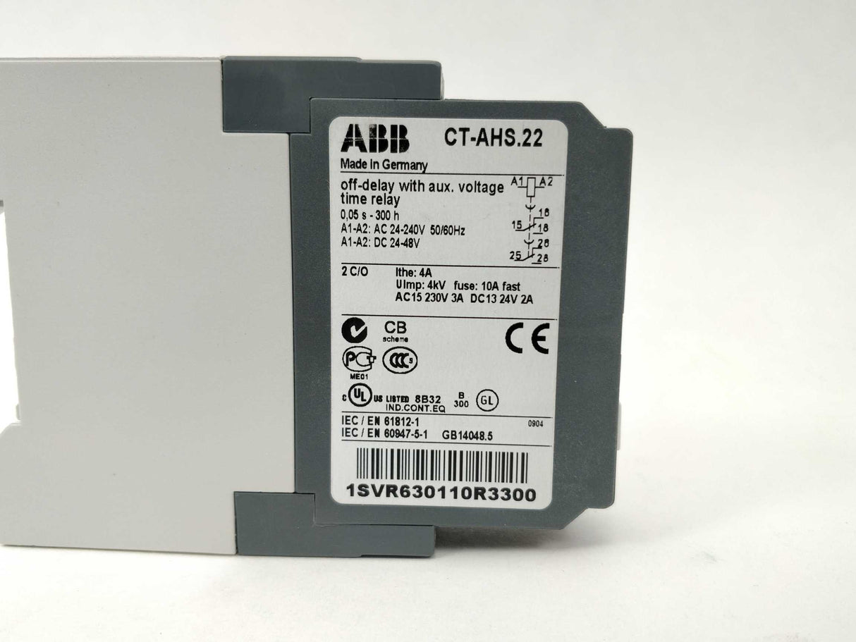 ABB 1SVR630110R3300 CT-AHS.22