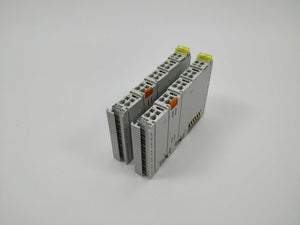 Beckhoff KL1002 Bus Terminal, 2-channel digital input, 24 V DC, 3 ms. 2 Pcs.