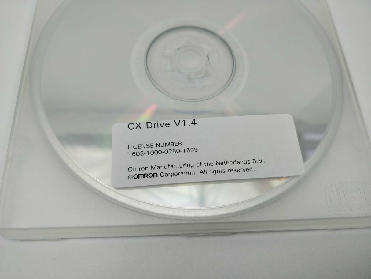 OMRON CX-Drive V1.4 Software