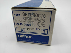 OMRON SRT1-R0C16 Remote Terminal 24VDC