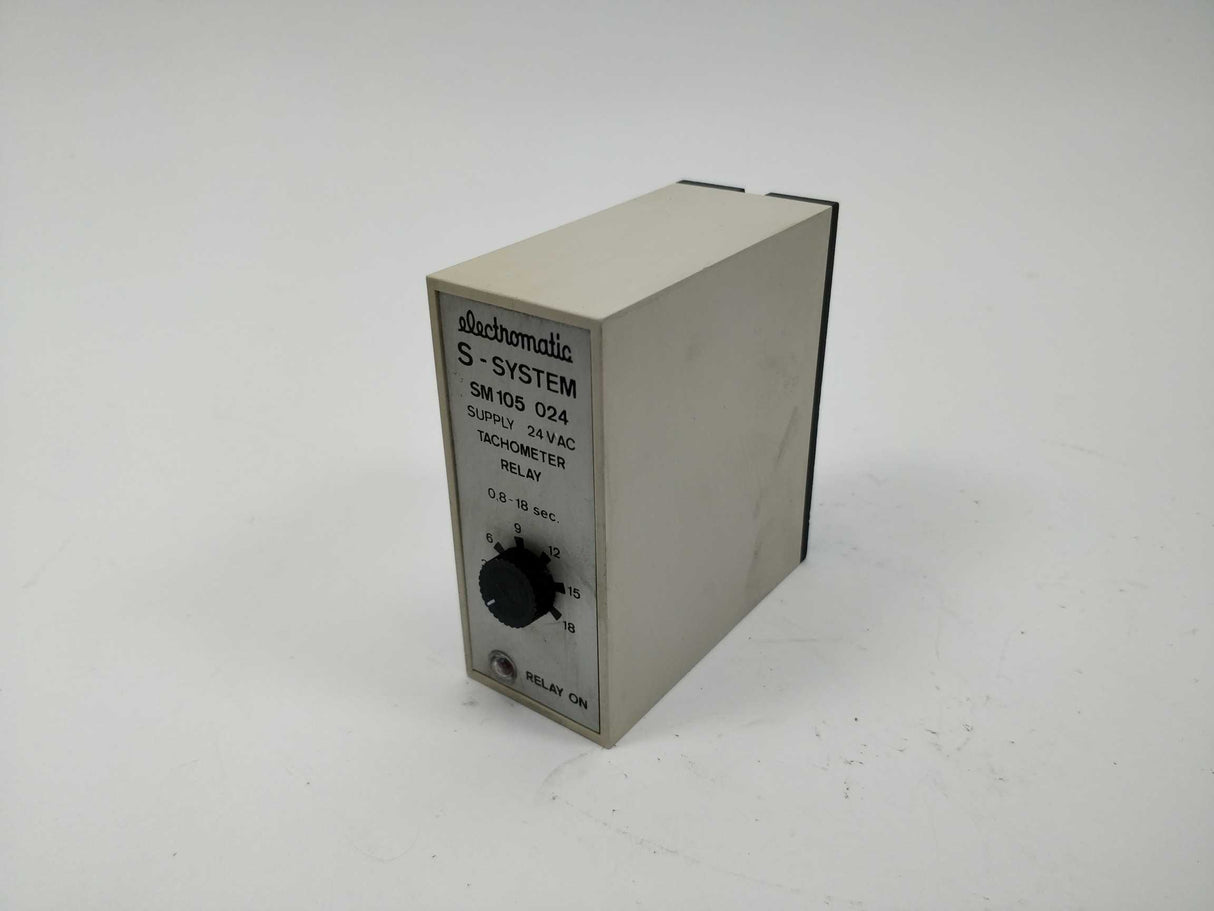 Electromatic SM105 024 Tachometer Relay