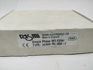 Rasmi 3G3MV PFI 1030-E Single phase RFI FILTER