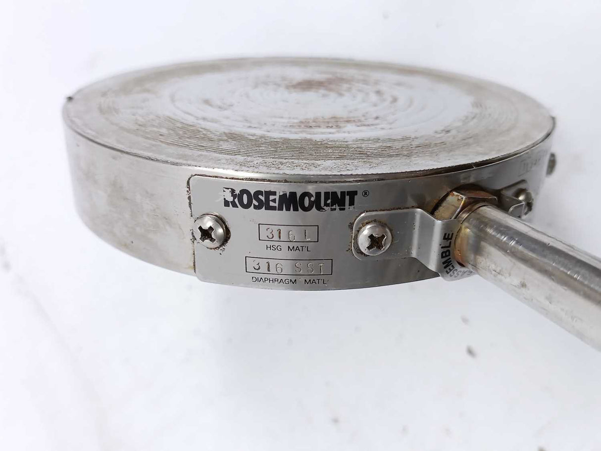 Rosemount 1151DP5S22B2S2 Pressure Transmitter w/ 2 Pcs. 1199PFW11A11D