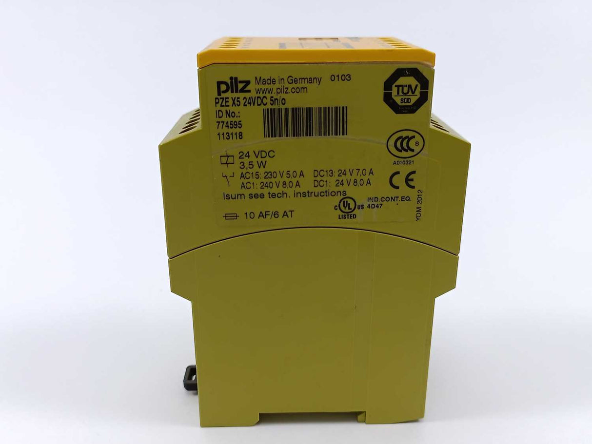 Pilz PZE X5 24 VDC 5n/o