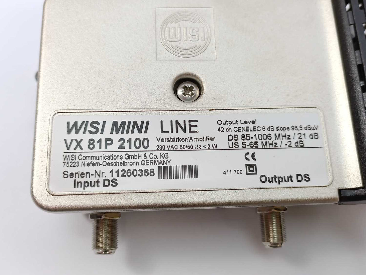 WISI Miniline VX 81P 2100 Verstärker