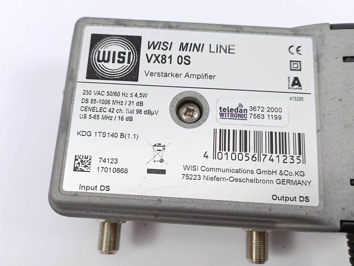 WISI Miniline VX81 0S Verstärker