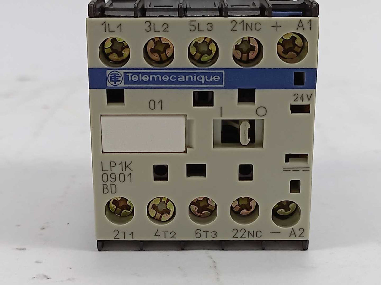 TELEMECANIQUE LP1K0901BD Miniature Contactor 24VDC