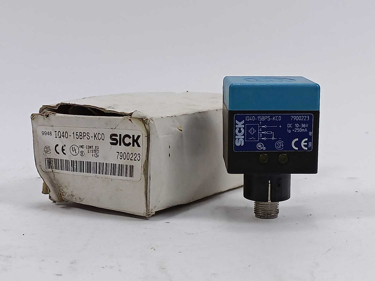 SICK 7900223 IQ40-15BPS-KC0 INDUCTIVE PROXIMITY SENSOR