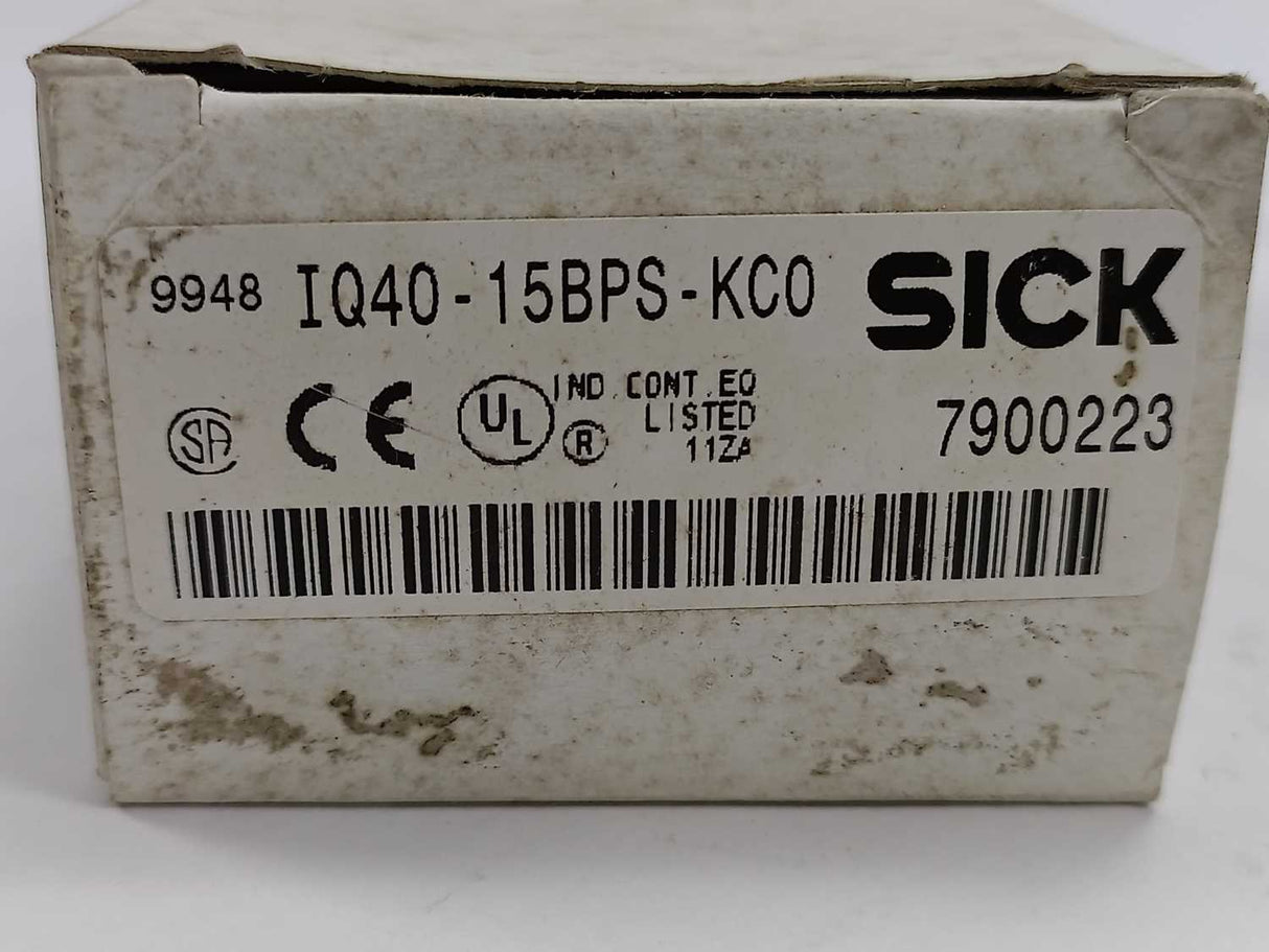 SICK 7900223 IQ40-15BPS-KC0 INDUCTIVE PROXIMITY SENSOR