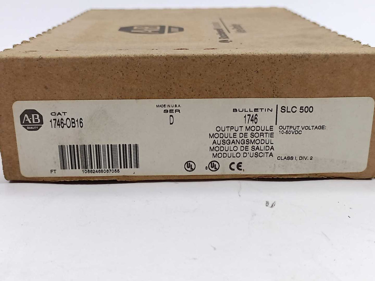 AB 1746-OB16 Ser. D SLC 500 Output Module