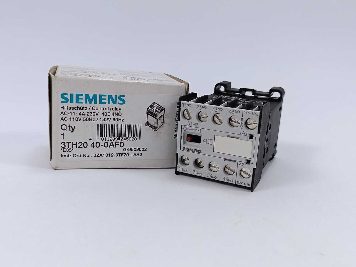 Siemens 3TH2040-0AF0 Control relay