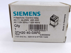 Siemens 3TH2040-0AF0 Control relay