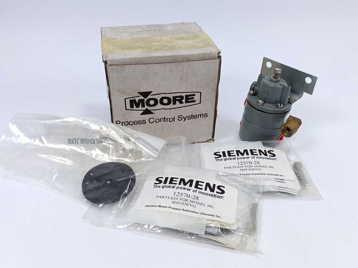 MOORE 58L B/M 12570 LS LOW LIMIT RELAY MODEL 58L