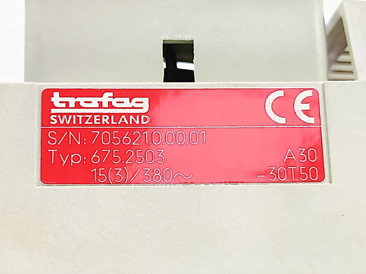 Trafag A30 675.2503 AMBISTAT -30T50