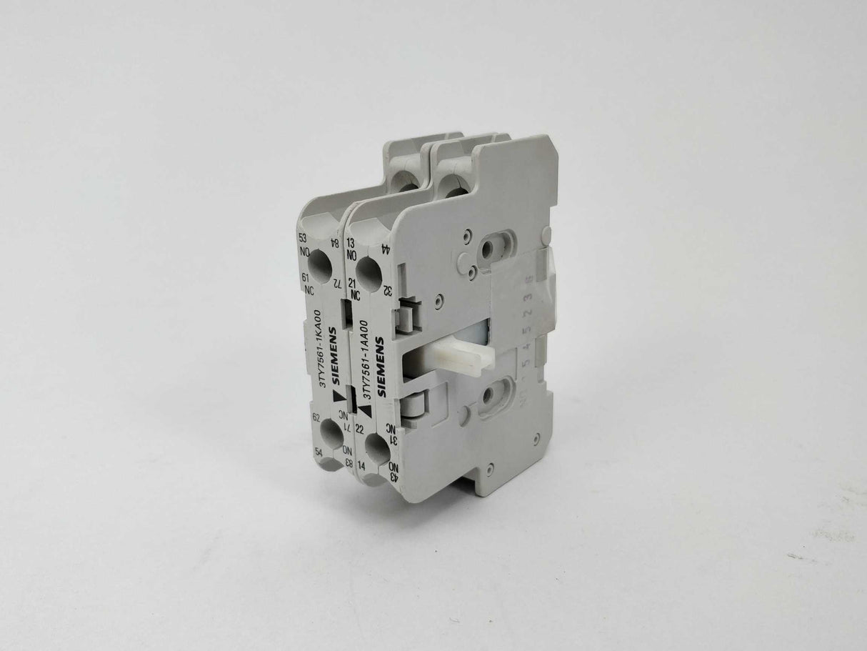 Siemens 3TY7561-1KA00 & 3TY7561-1AA00 2pcs.