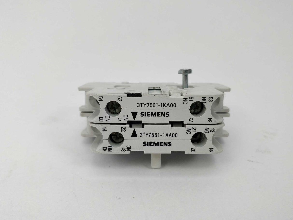 Siemens 3TY7561-1KA00 & 3TY7561-1AA00 2pcs.