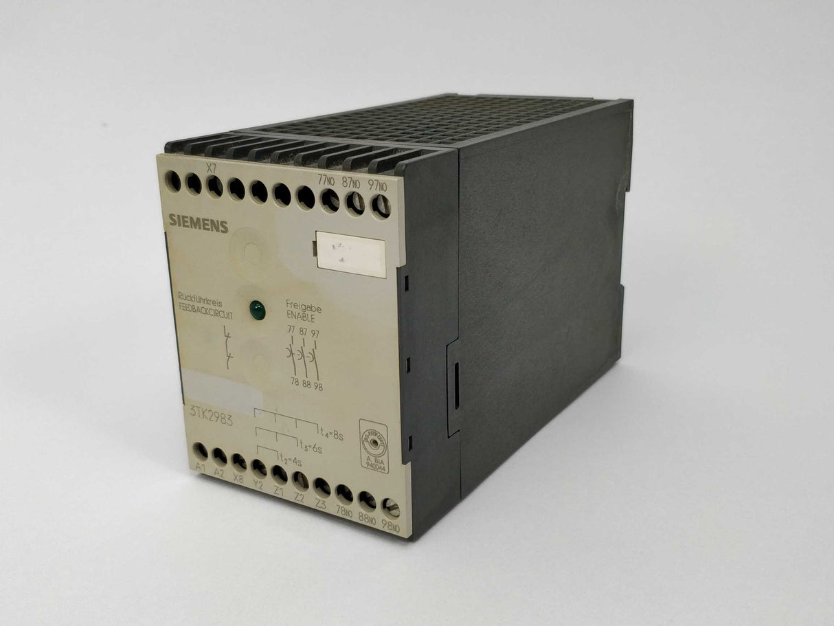 Siemens 3TK2983-0AL2 Delay Module 3 enabling circuits