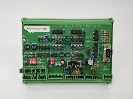 Q.I. Press Controls 10429B IRS Interface PCB V2.1