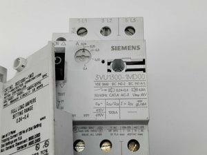 Siemens 3VU1300-1MD00 Circut breaker & 3TF3000-0A Contactor