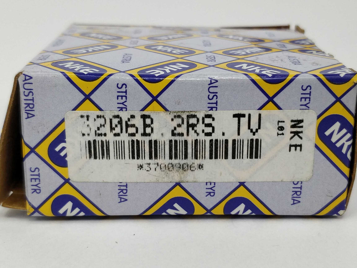 NKE 3206B.2RS.TV Double row angular contact ball bearing