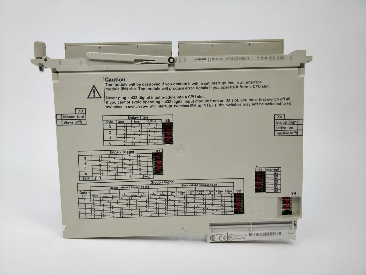 Siemens 6ES5432-4UA12 SIMATIC S5 Digital Input Module