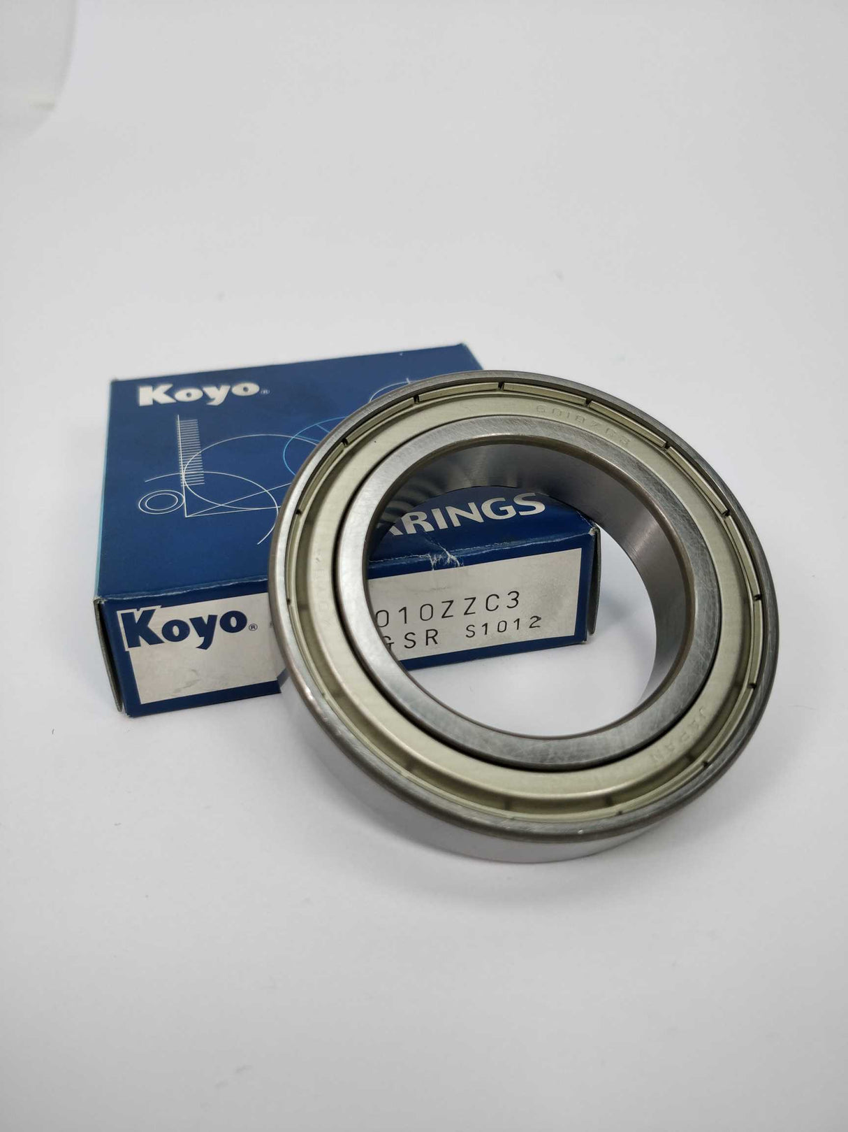 Koyo 6010ZZC3 Deep Groove Ball Bearings Single Row