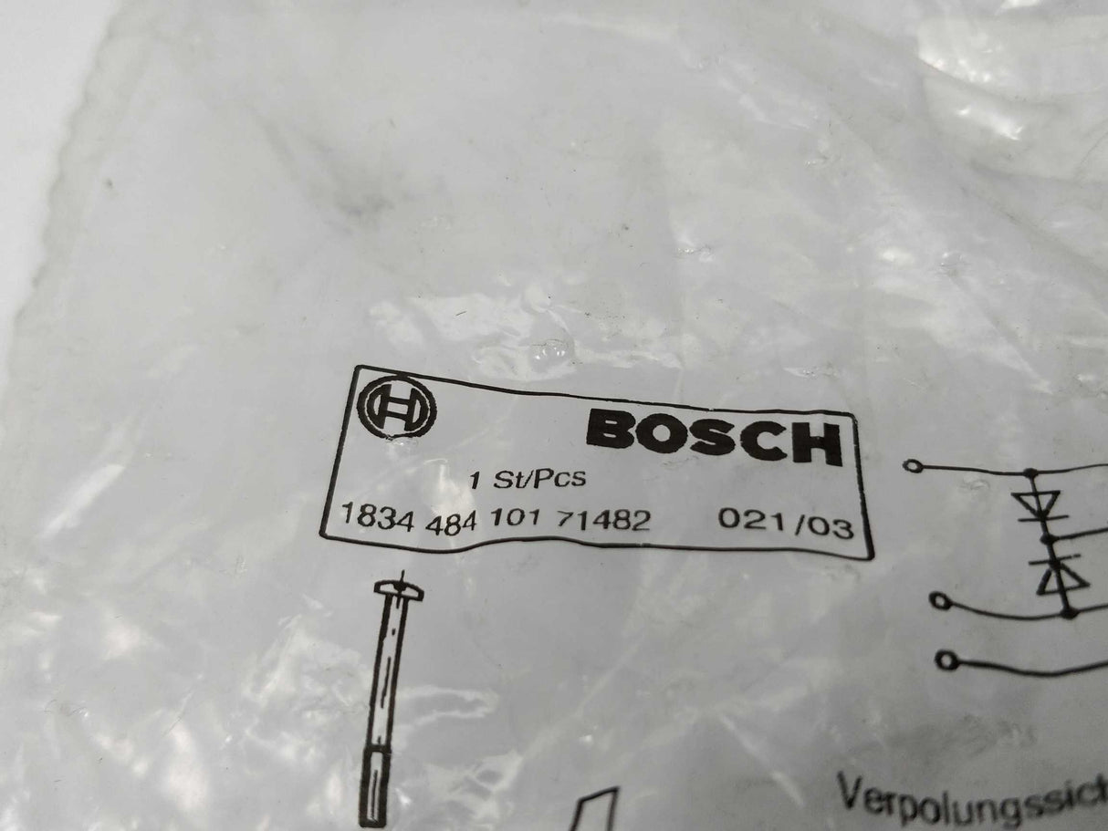 Bosch 183448410171482 Valve coil 24VAC/DC 2pole yellow led