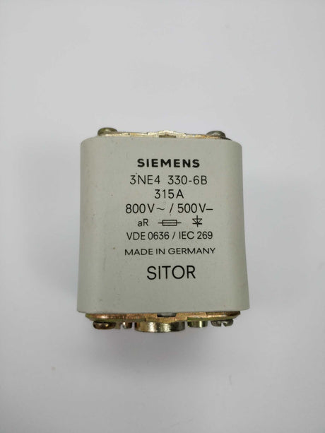 Siemens 3NE4 330-6B Sitor fuse 315A 800V~/500V