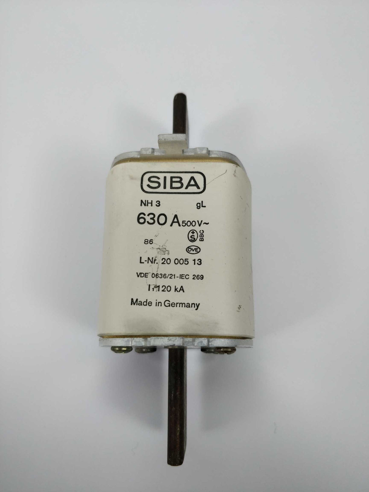 SIBA 2000513 NH3 Fuse 630A 500V~