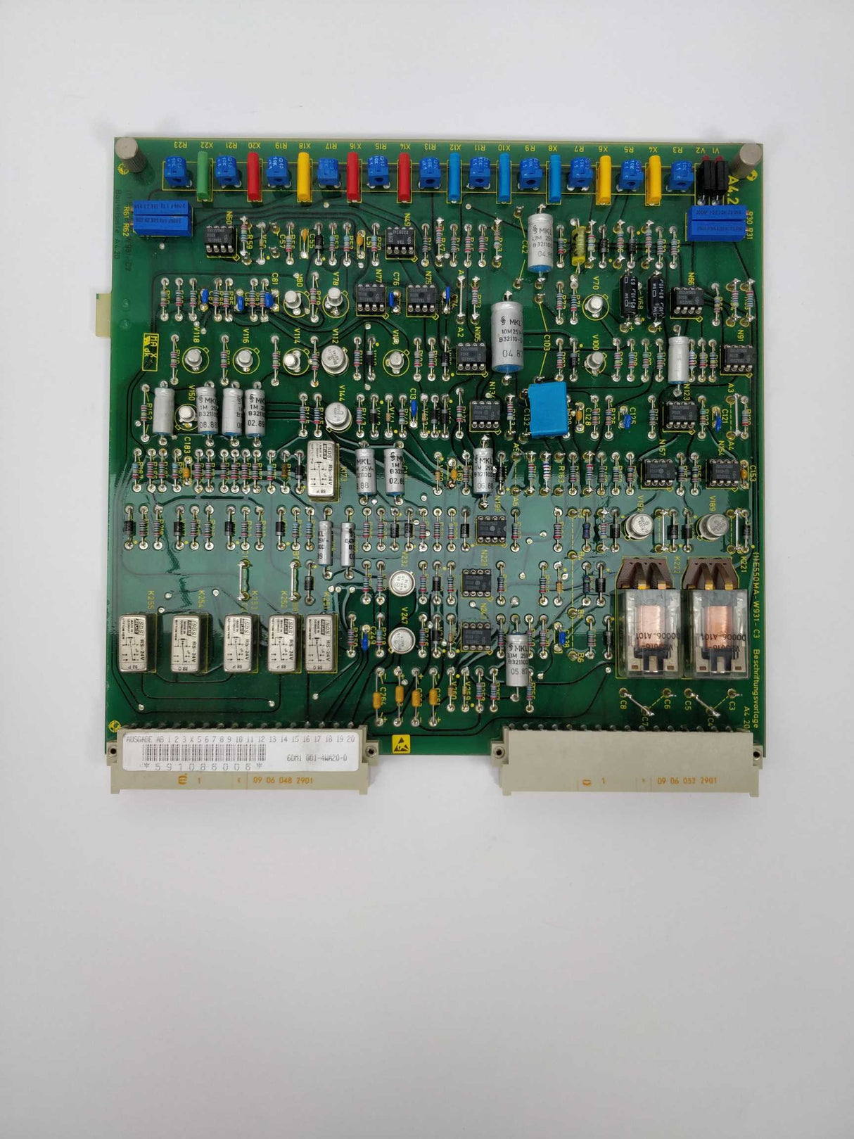 Siemens 6DM1001-4WA20-0 Control card ver.4