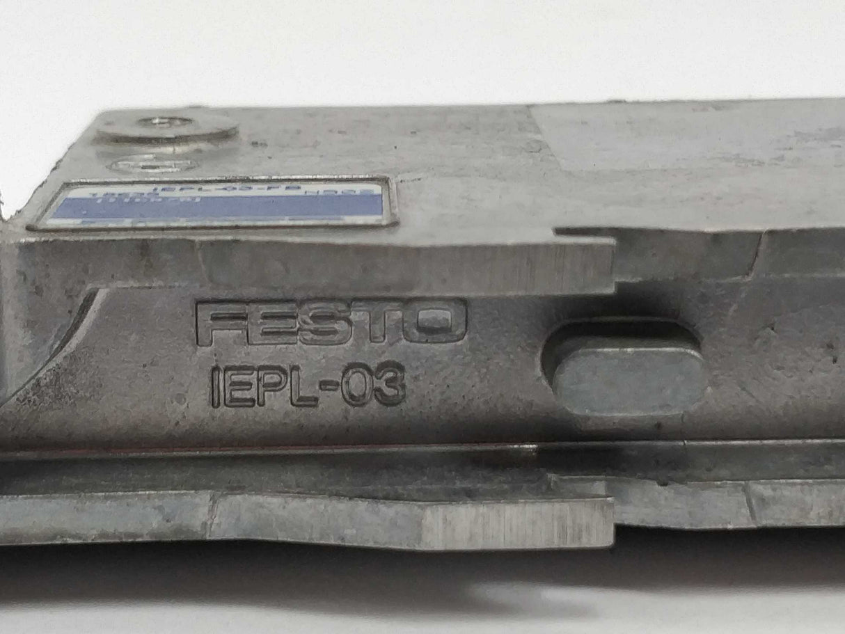 Festo 18639 IEPL-03-FB End plate