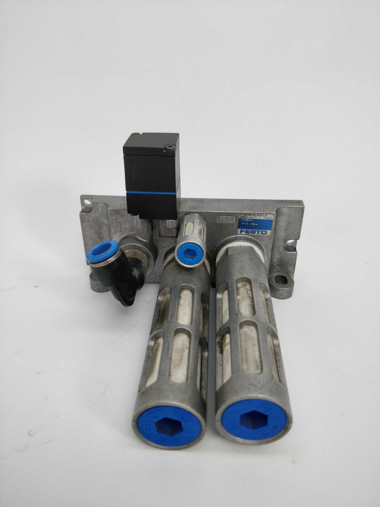 Festo 18781 End plate with 369589 Pressure regulator