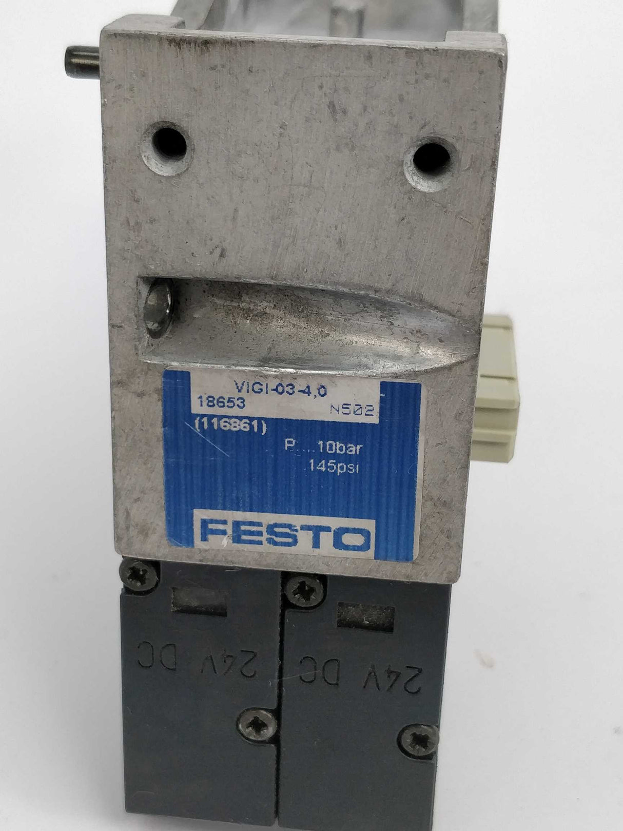 Festo 159453 Solenoid valve JMT2H-5/2-4,0-S-VI-B with 18653