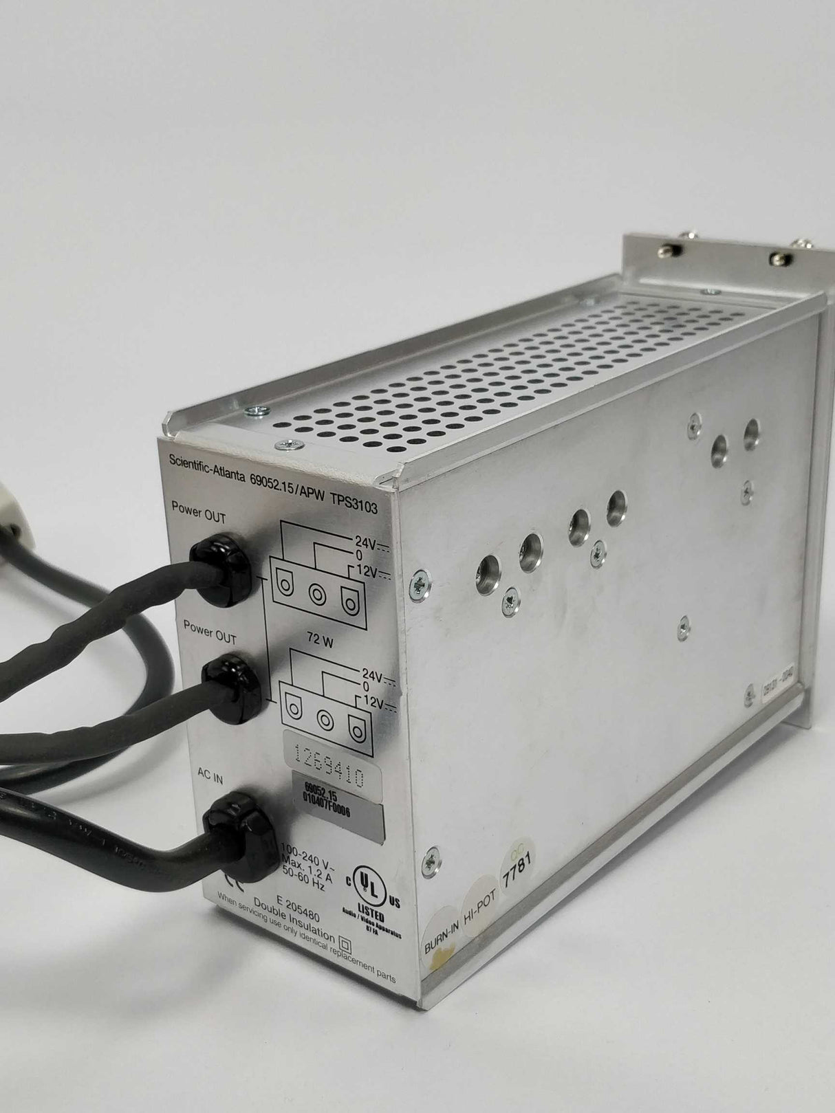 Scientific Atlanta A69052.10 Power supply