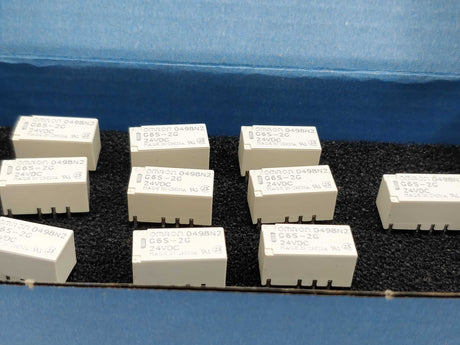 OMRON G6S-2G Low signal relay 24VDC, 10 Pcs.